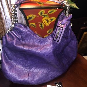 B Makowsky Leather Bag
